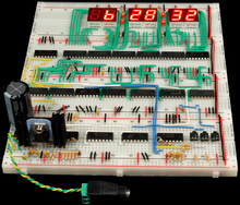Load image into Gallery viewer, Digital breadboard clock