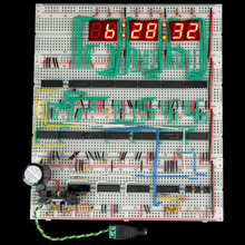 Load image into Gallery viewer, Digital breadboard clock