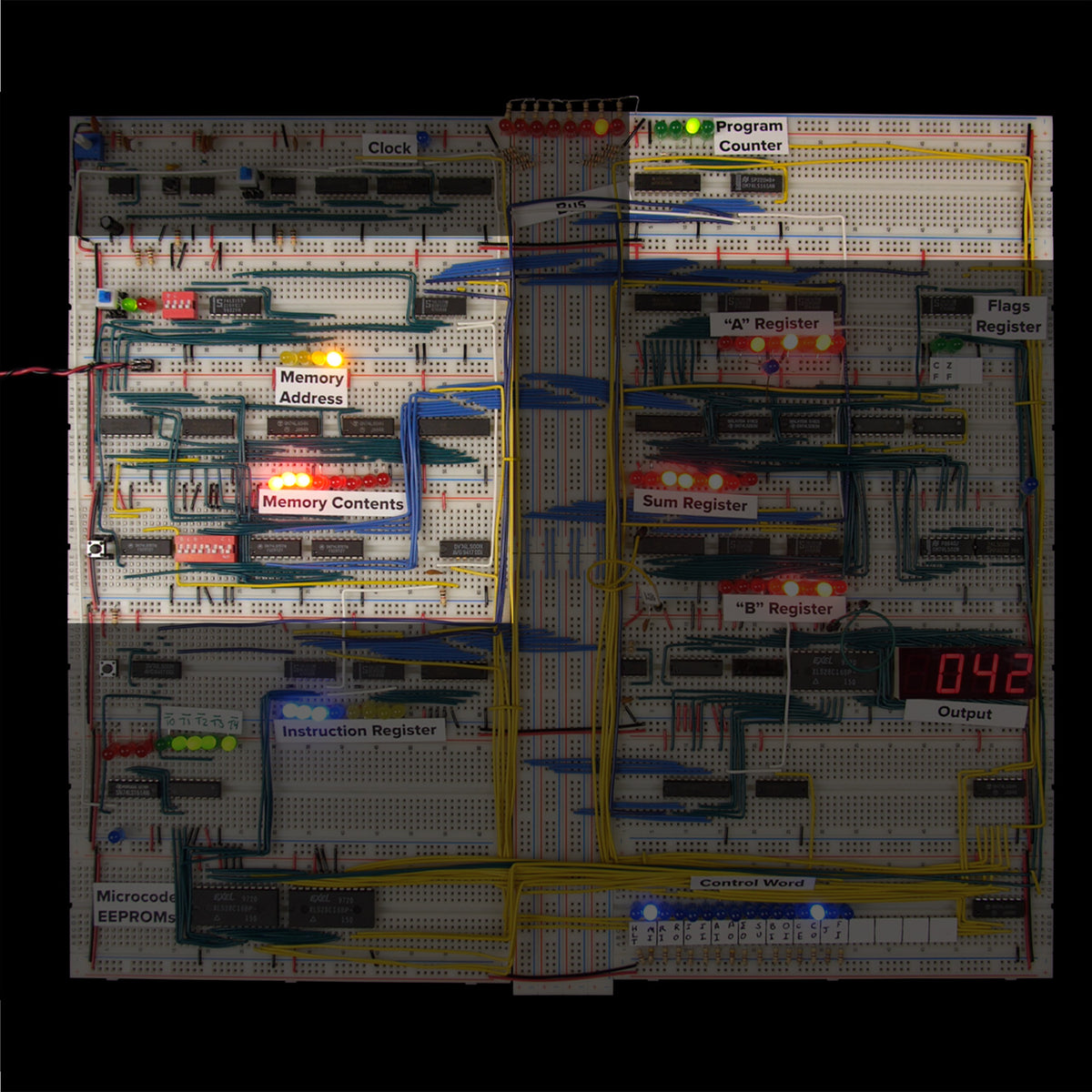 Kit 3: RAM and program counter – Ben Eater