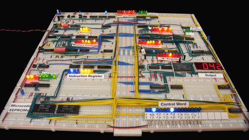 Complete 8-bit breadboard computer kit bundle